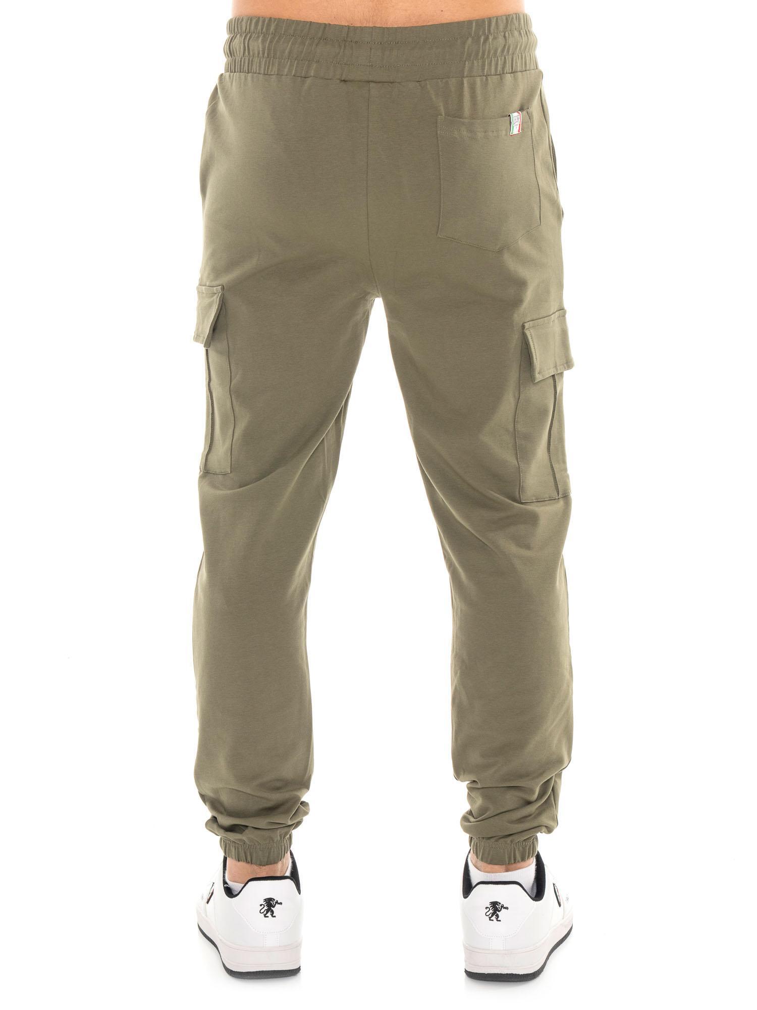 Spodnie bojówki Leone Basic Men's z polaru nieczesanego 4/5