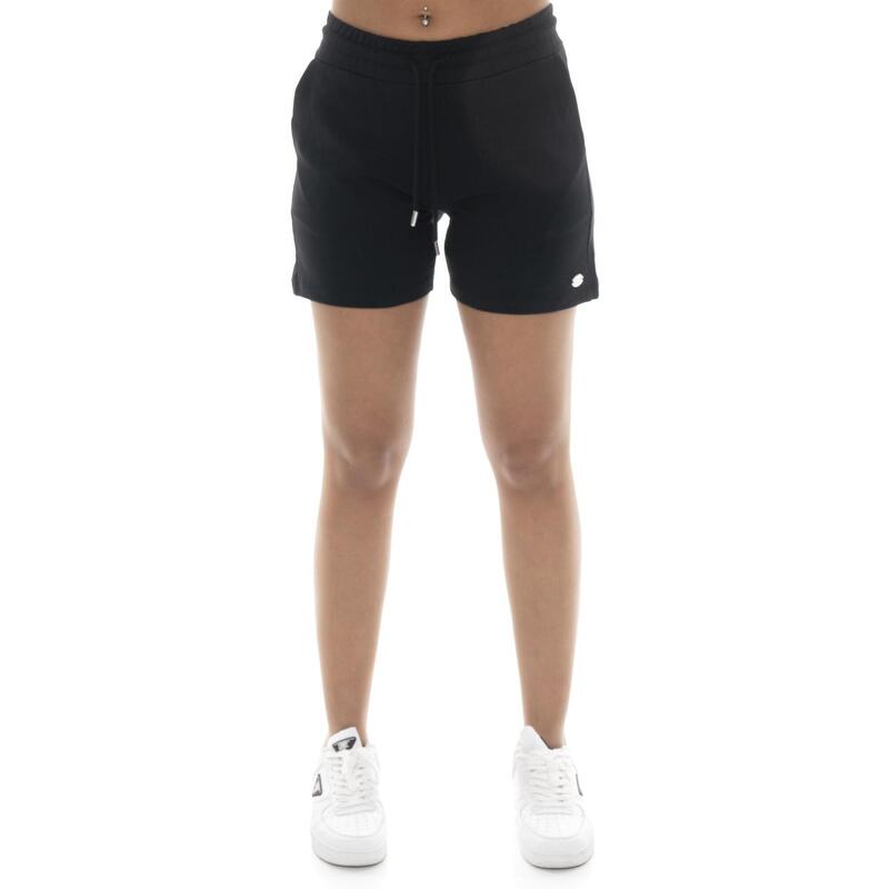 Pantaloni scurți Leone Basic din bumbac elastic pentru femei