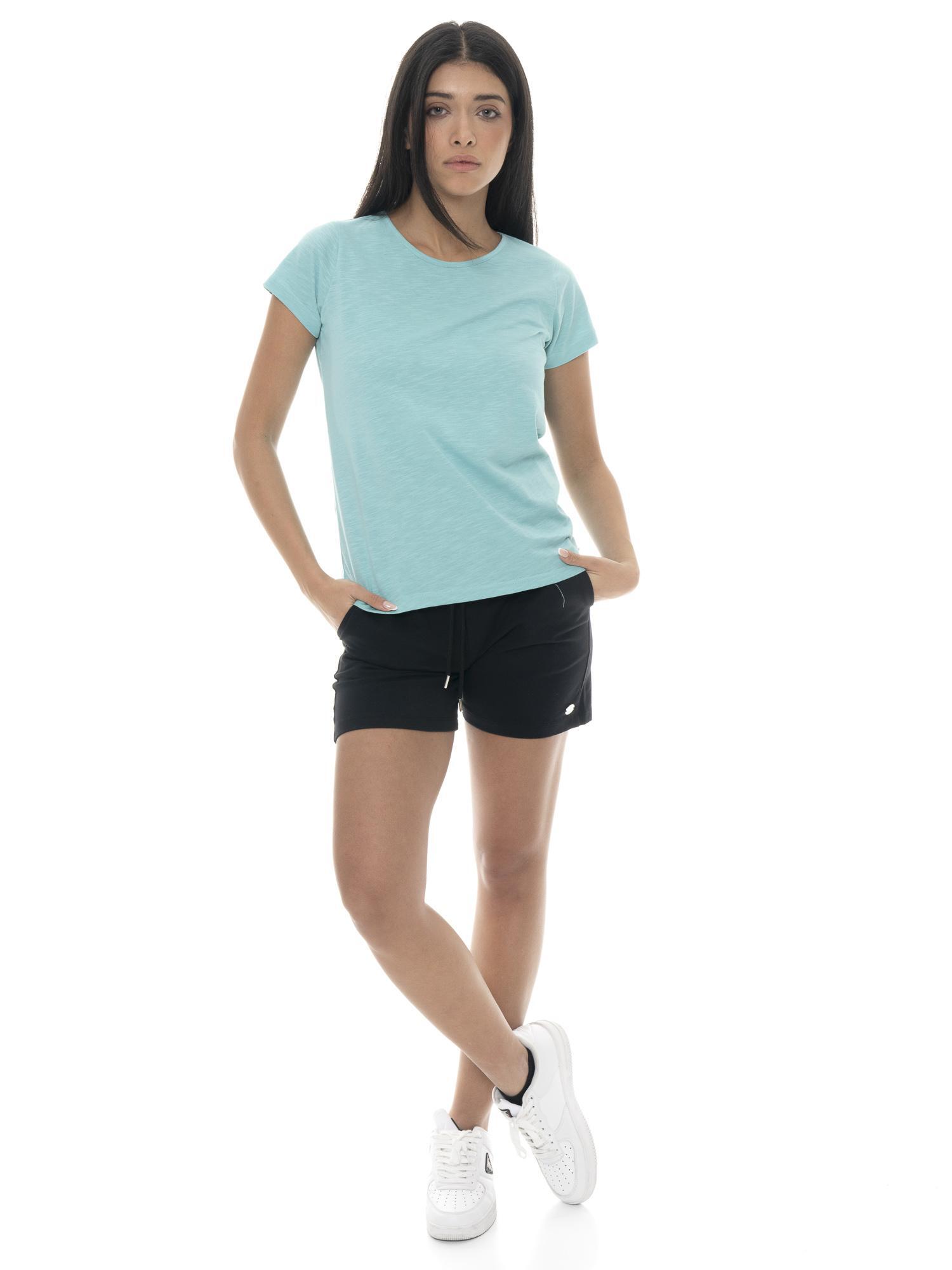 Short femme Leone Basic en coton stretch 5/7