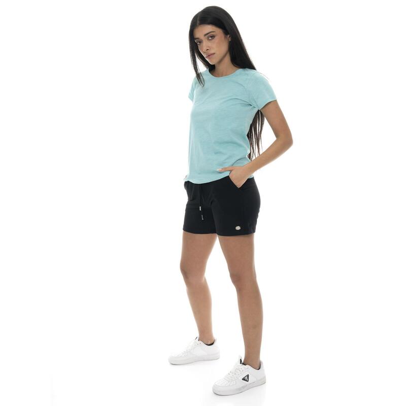 Pantaloni scurți Leone Basic din bumbac elastic pentru femei