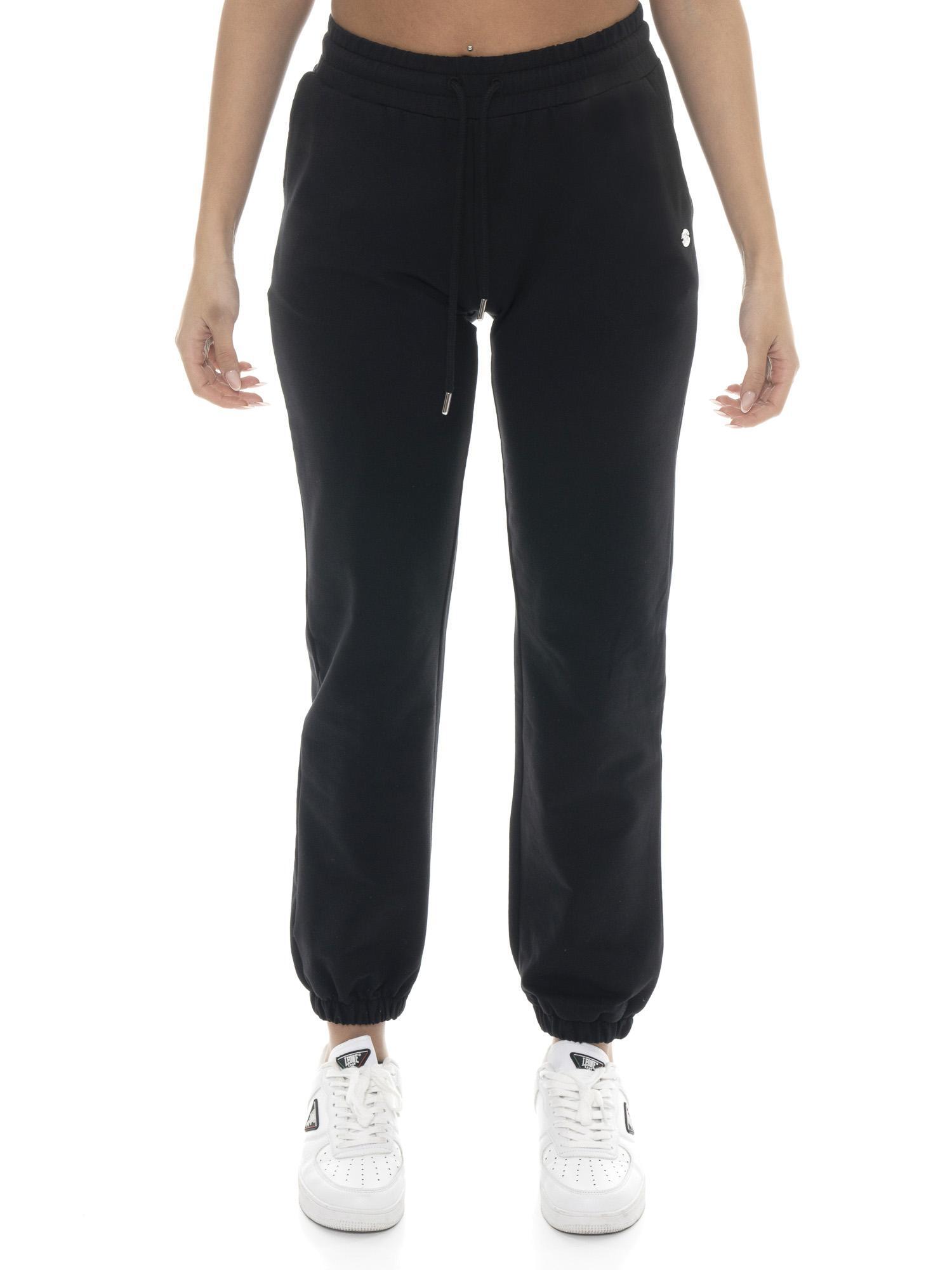 Pantaloni da donna in cotone non Felpeto Leone Basic 6/7