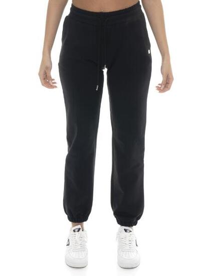 Pantaloni da donna in cotone non felpato Leone Basic
