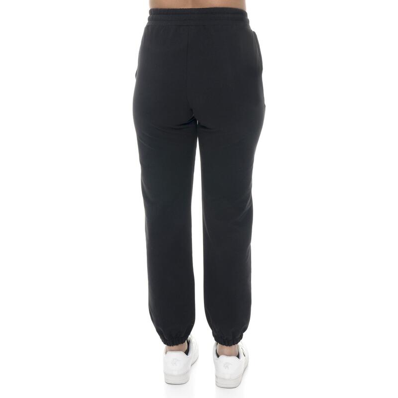 Pantaloni Leone Basic din bumbac pentru femei