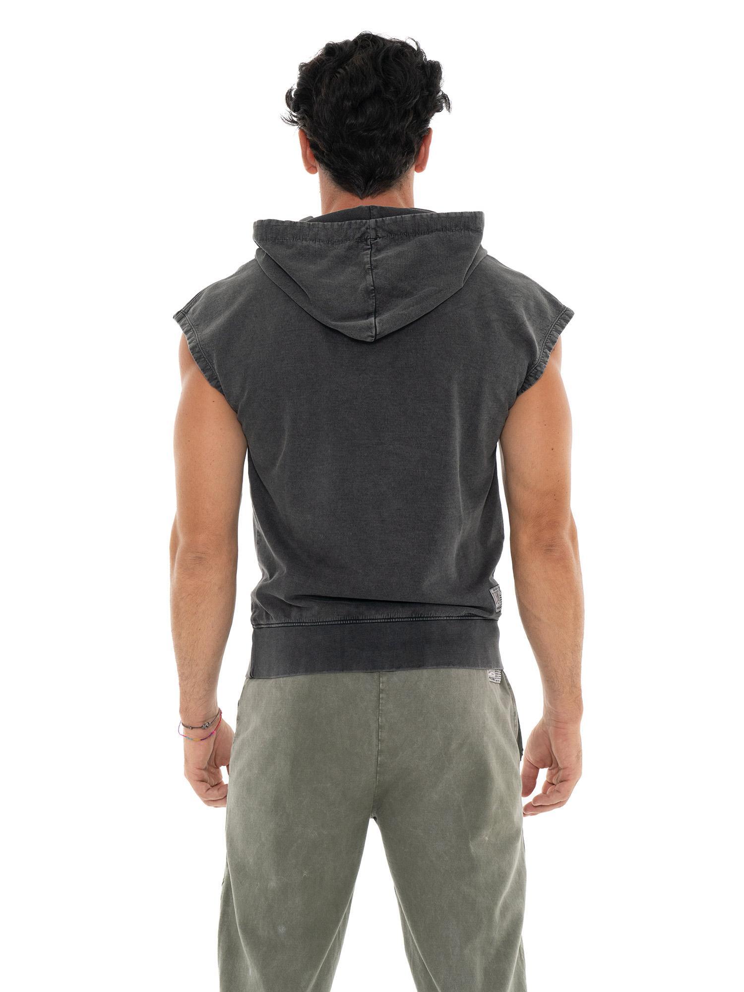 Pantalón de hombre sin percha en tejido Leone Old Wash 4/5