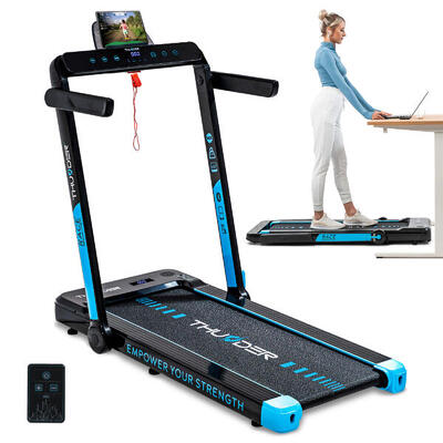Tapis roulant Thunder RACE BLACK 105x40.5cm 14km/h FitShow pieghevole