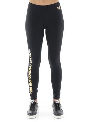 Leone Gold Damen-Leggings aus ungebürsteter Baumwolle