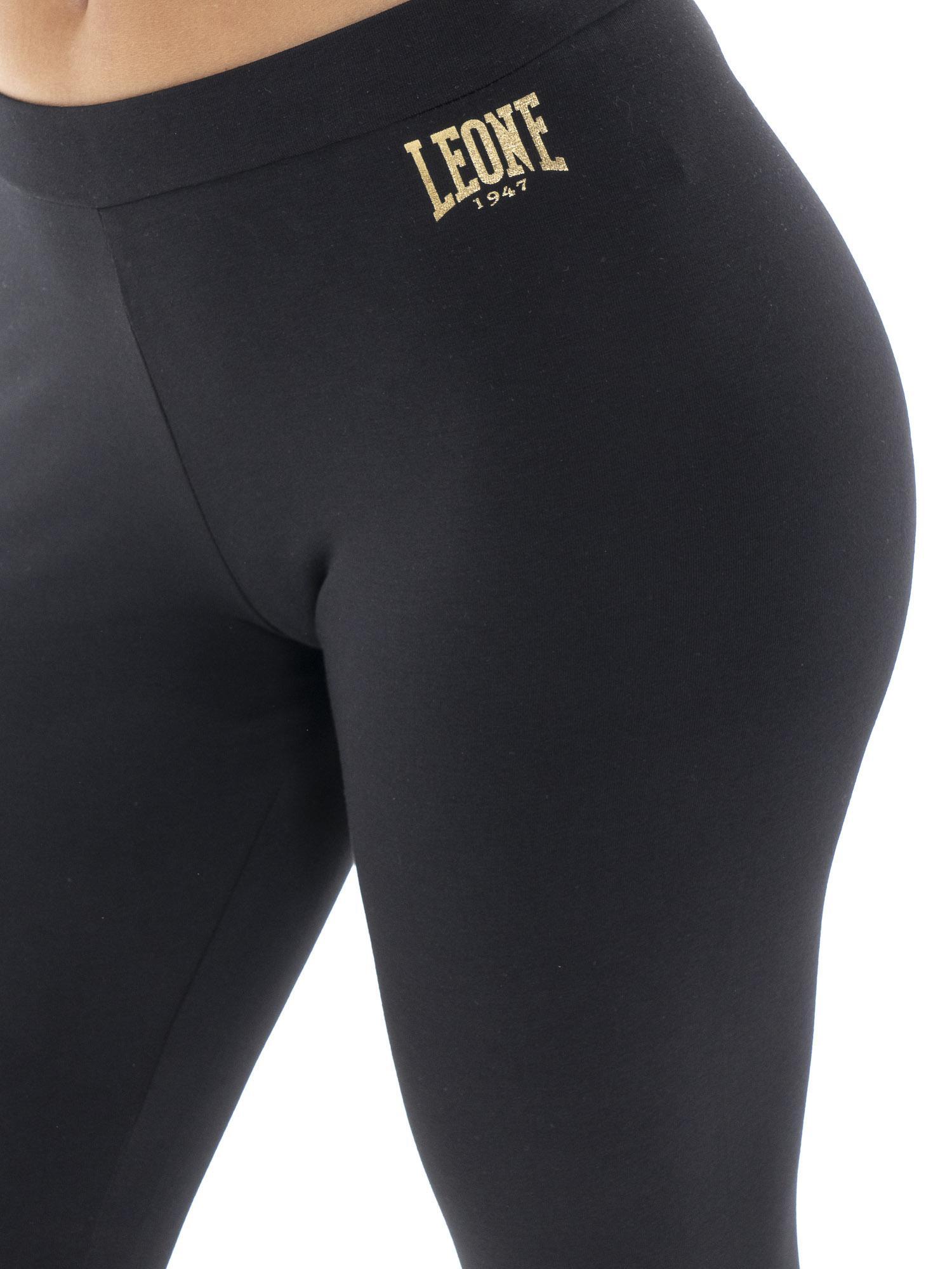 Legginsy z bawełna na co dzień na siłownię 4/5