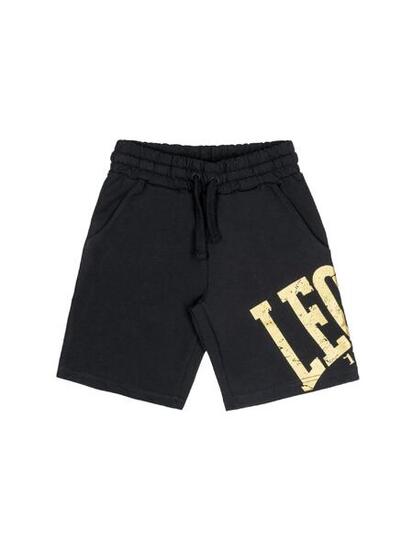 Pantaloncino da bambino in cotone non garzato Leone Boxing