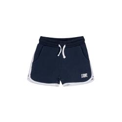 Short fille Leone Sporty en coton non brossé