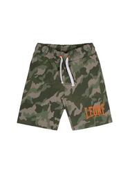 Short enfant en coton non brossé Leone Camouflage