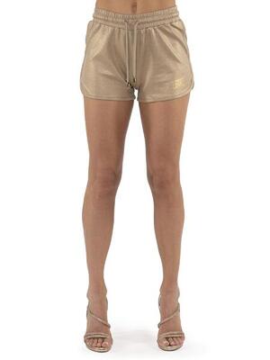 Leone chic gold dames lurex short