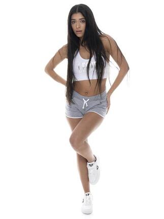 Short femme Leone Basic en coton stretch