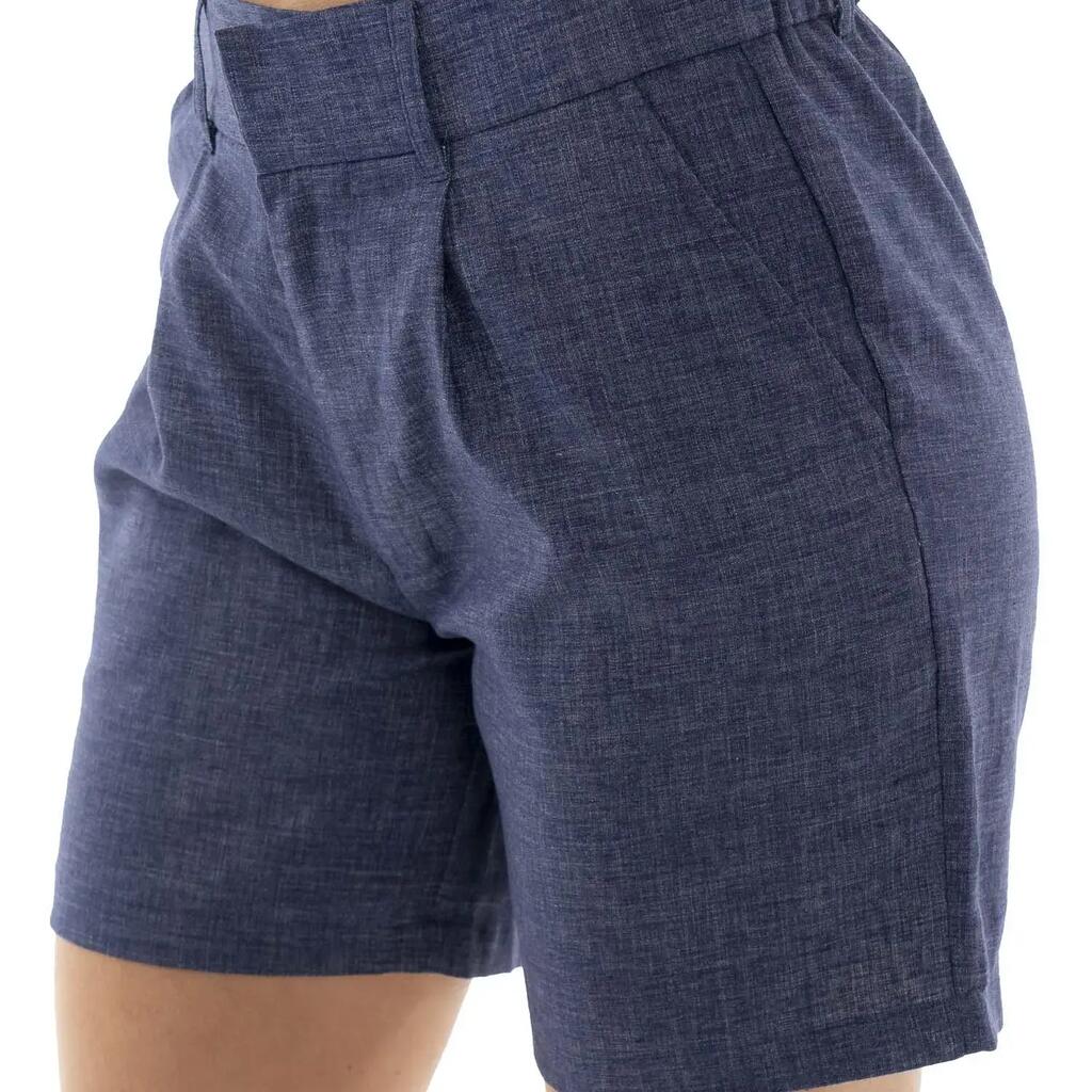 Woman shorts linen Fancy Stripes