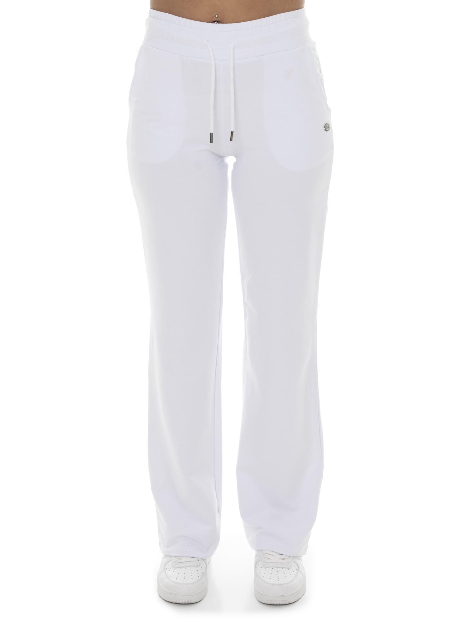 Pantaloni da donna a palazzo non felpati Leone Basic 2/7