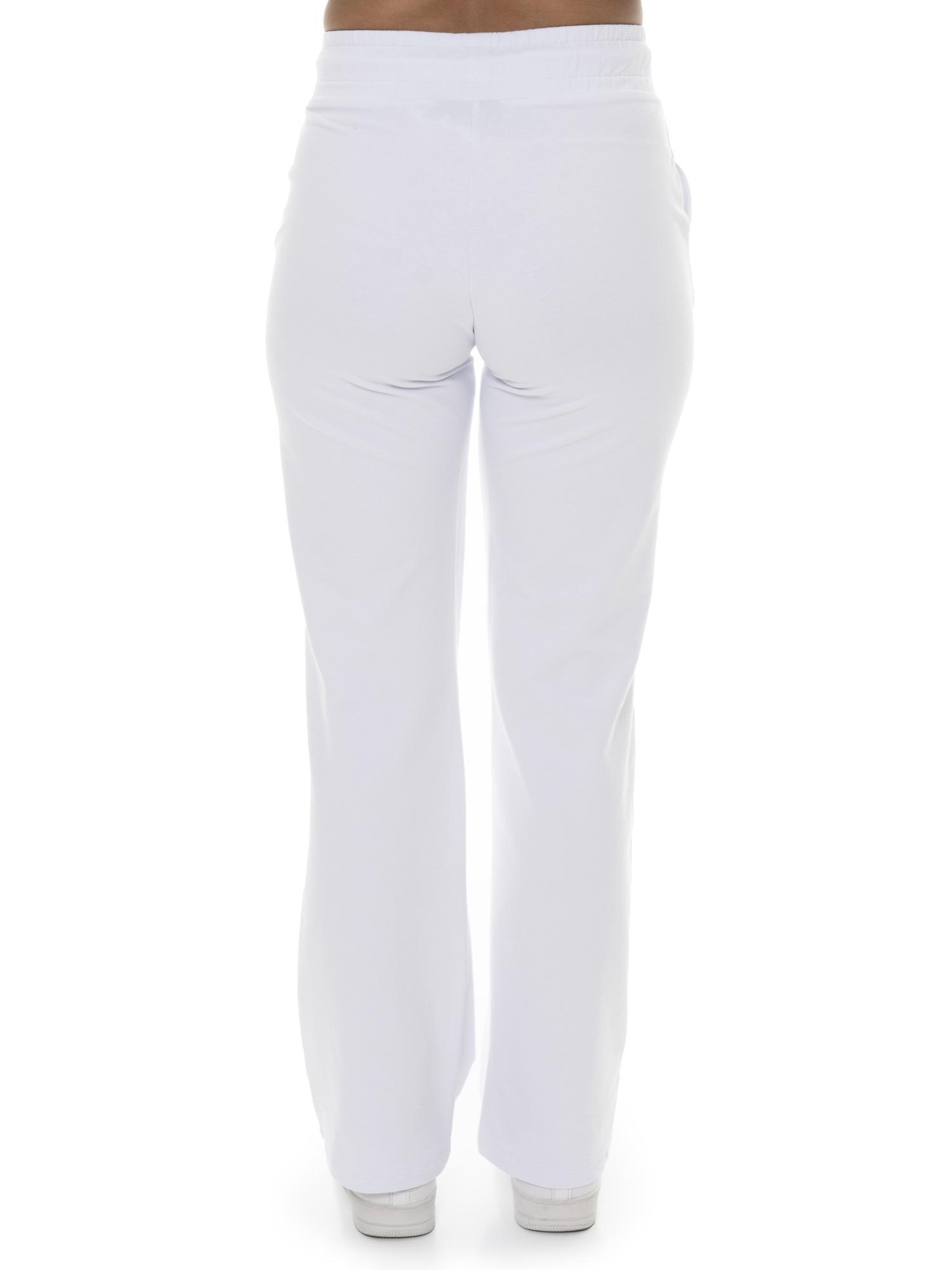 Pantaloni da donna a palazzo non felpati Leone Basic 5/7