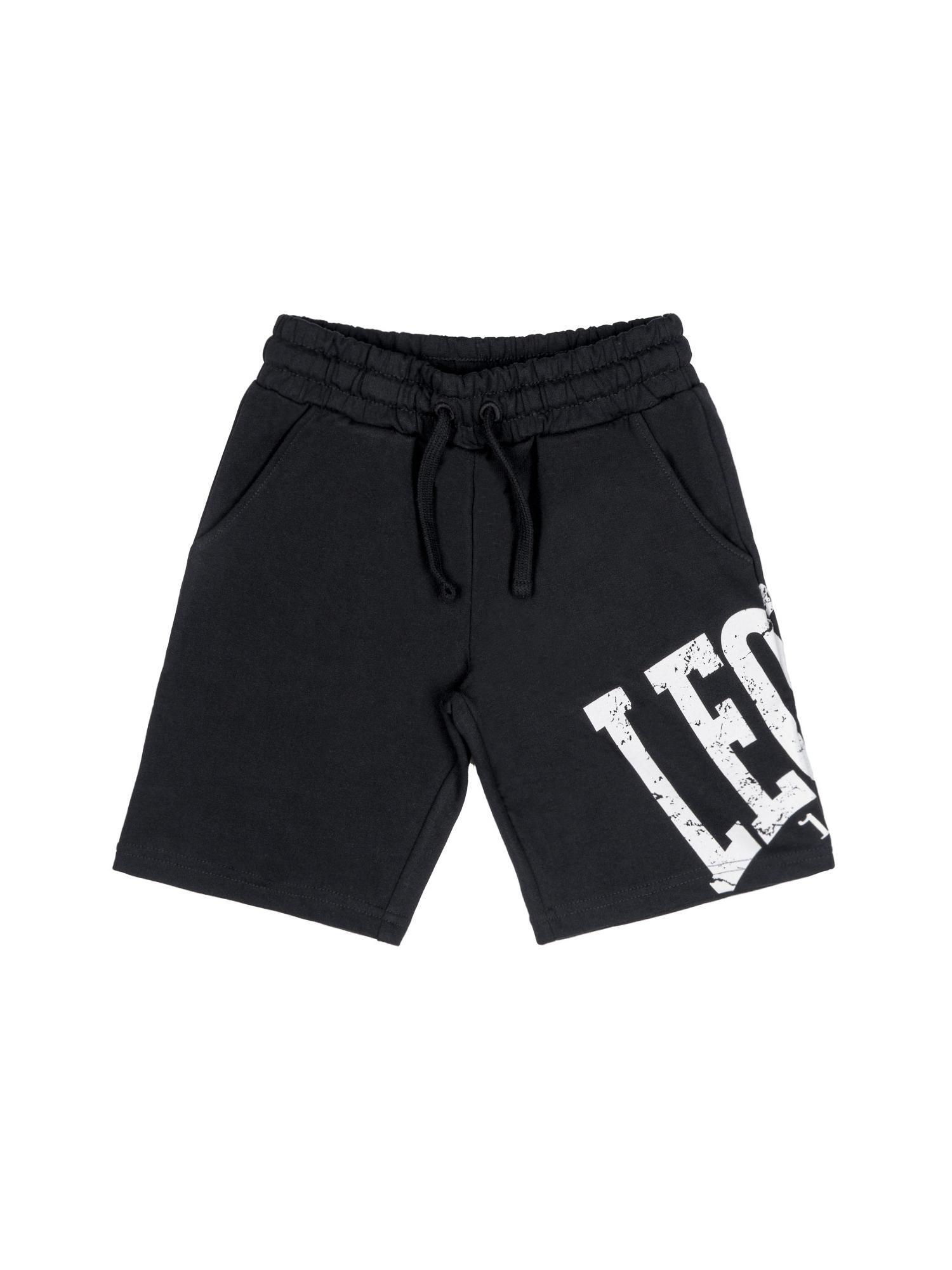 LEONE 1947 APPAREL Leone Boxing Kindershorts aus ungebürsteter Baumwolle