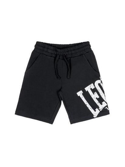 Pantaloncino da bambino in cotone non garzato Leone Boxing