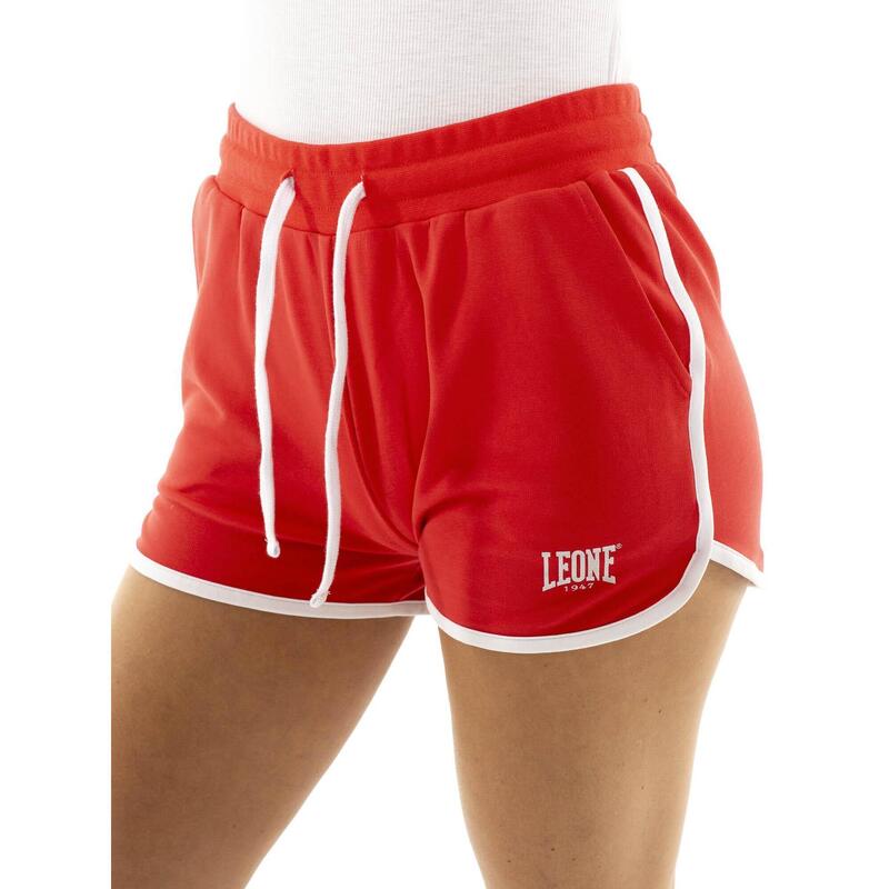 Pantaloni scurți Leone Basic din bumbac elastic pentru femei