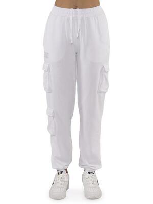 Nicht gebürstete Damenhose von Leone Outdoor mit großen Taschen