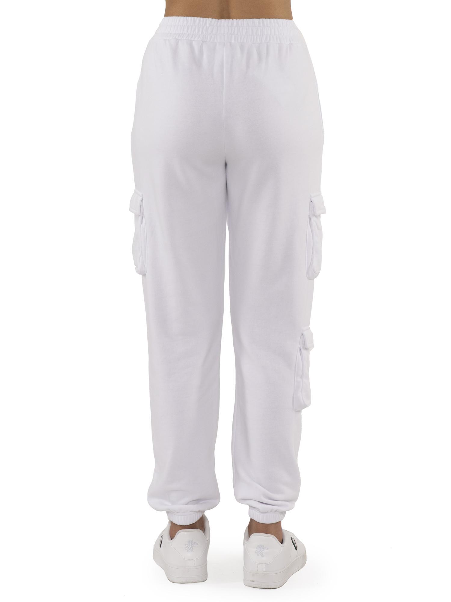 Leone Outdoor niet-geborstelde damesbroek met grote zakken 5/7
