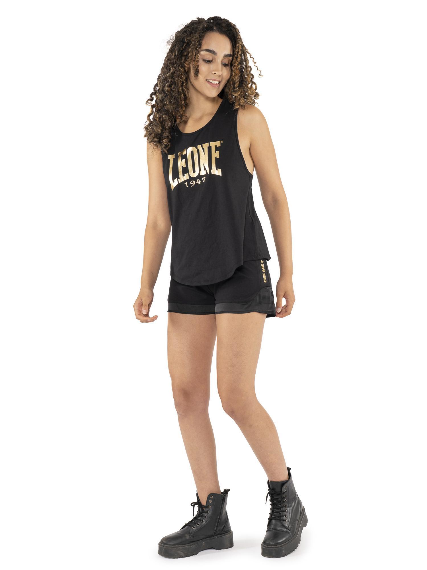 Pantaloncini da donna logo oro stile boxe Leone Gold 2/7