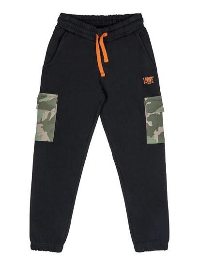 Kinderhose Leone Camouflage aus nicht gebürsteter Baumwolle