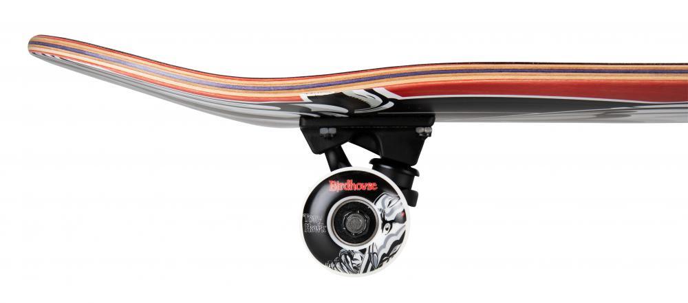Birdhouse Tony Hawk Falcon 2 8" Complete Skateboard - Red 3/4