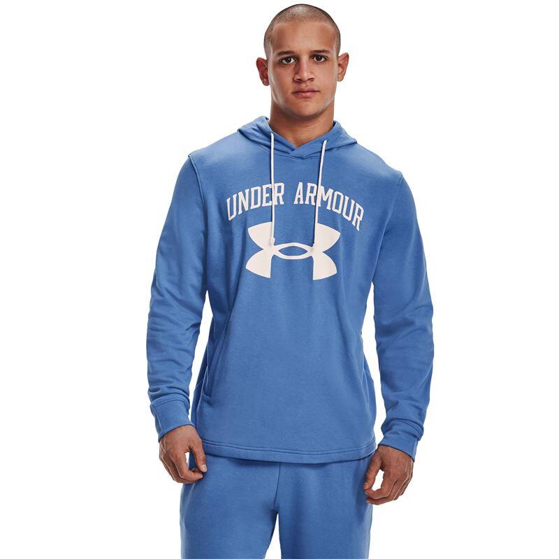 Felpa con cappuccio Under armour TERRY BIG LOGO per uomini 5/5