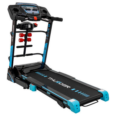 Loopband thunder bionic-d 126x45cm 16km/h fitshow opklapbaar bluetooth