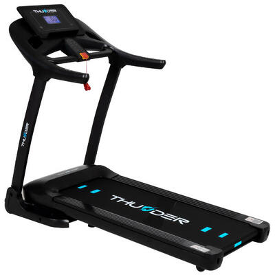 Bieżnia elektryczna do biegania składana Thunder PHENOM-S-BLACK 18 km/h