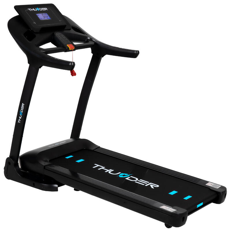 Běžecký pás Thunder PHENOM-S-BLACK 120x45cm 18km/h FitShow s nastavením sklonu