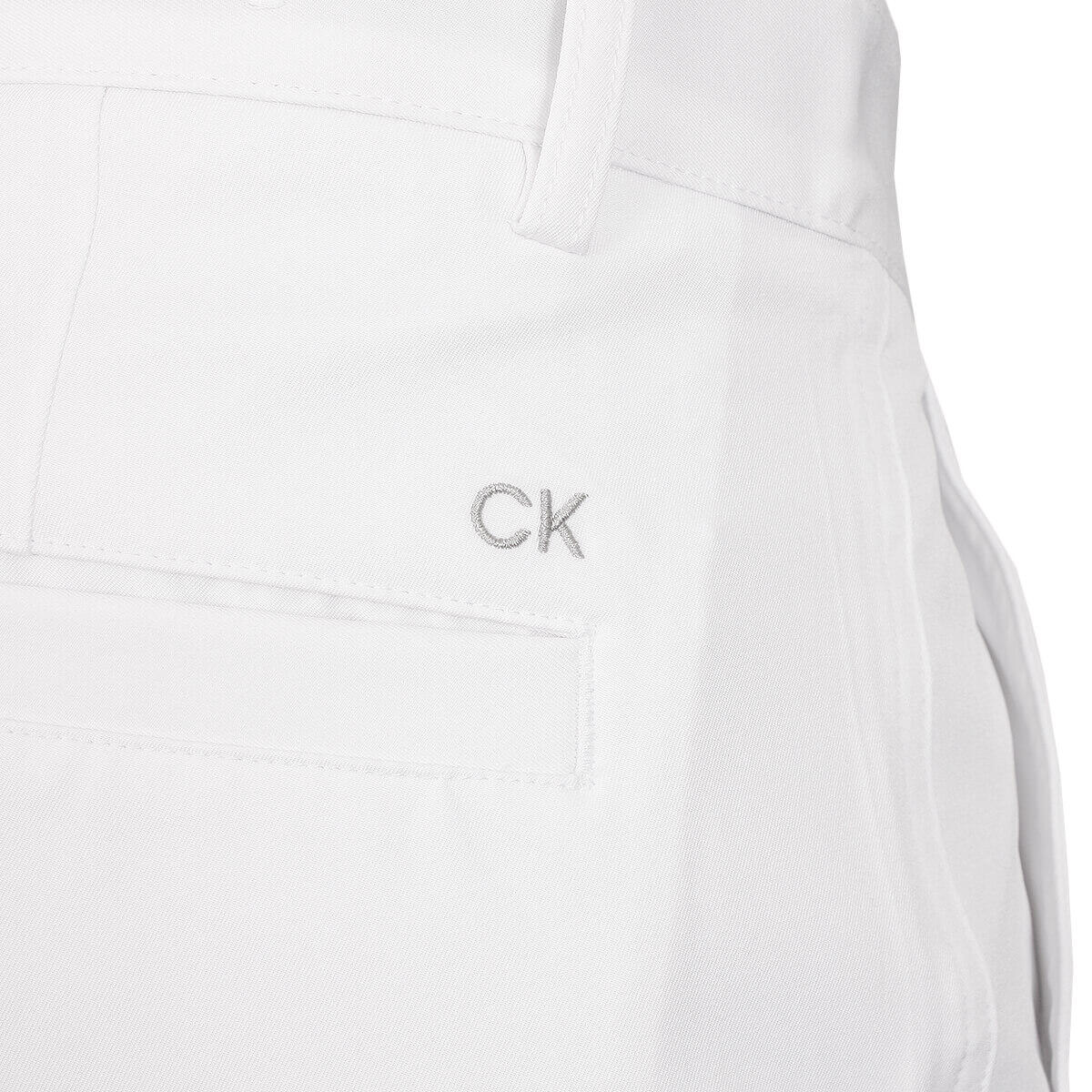 Calvin Klein Mens Micro Tech Shorts - White - 38" Waist 3/4