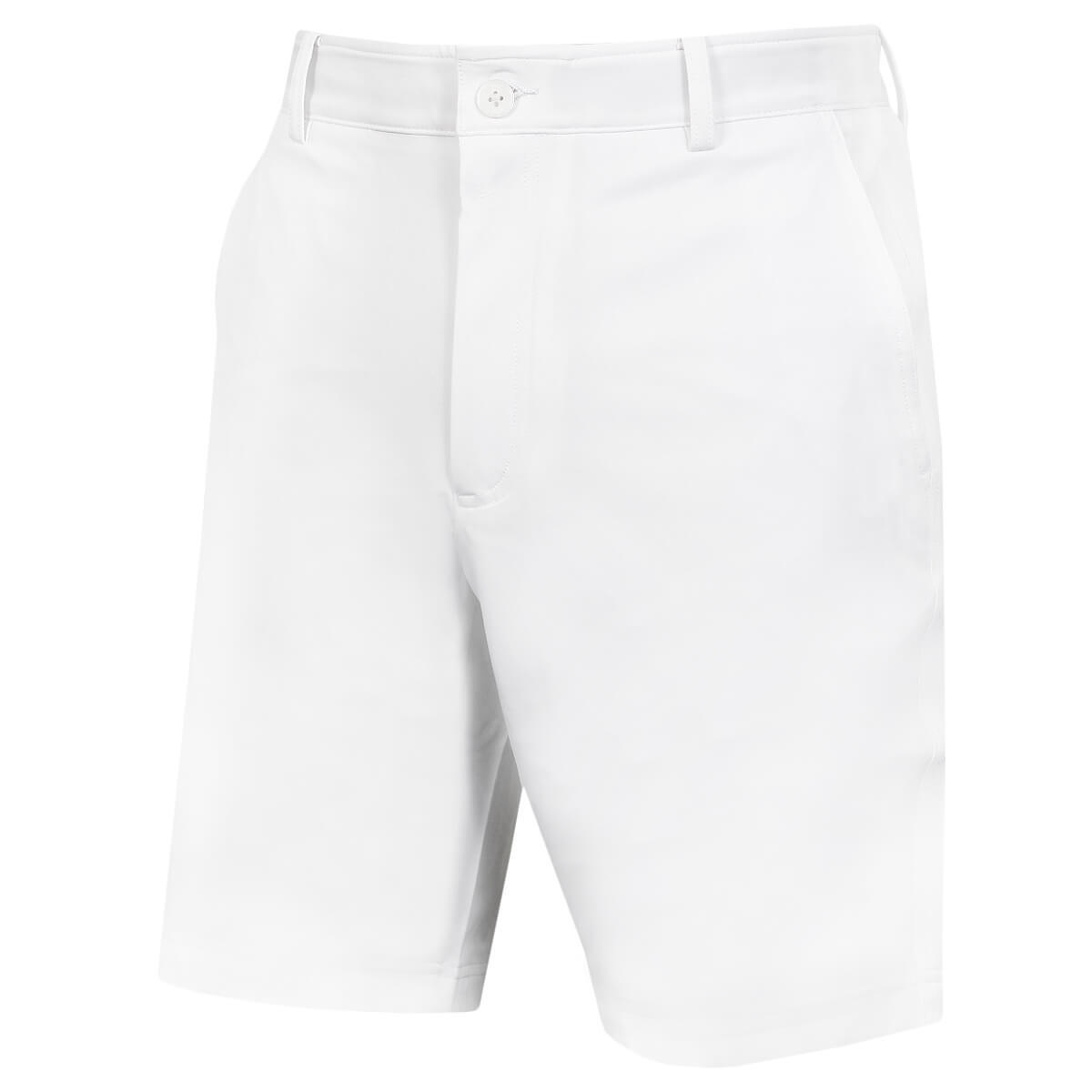 CALVIN KLEIN Calvin Klein Mens Micro Tech Shorts - White - 30" Waist