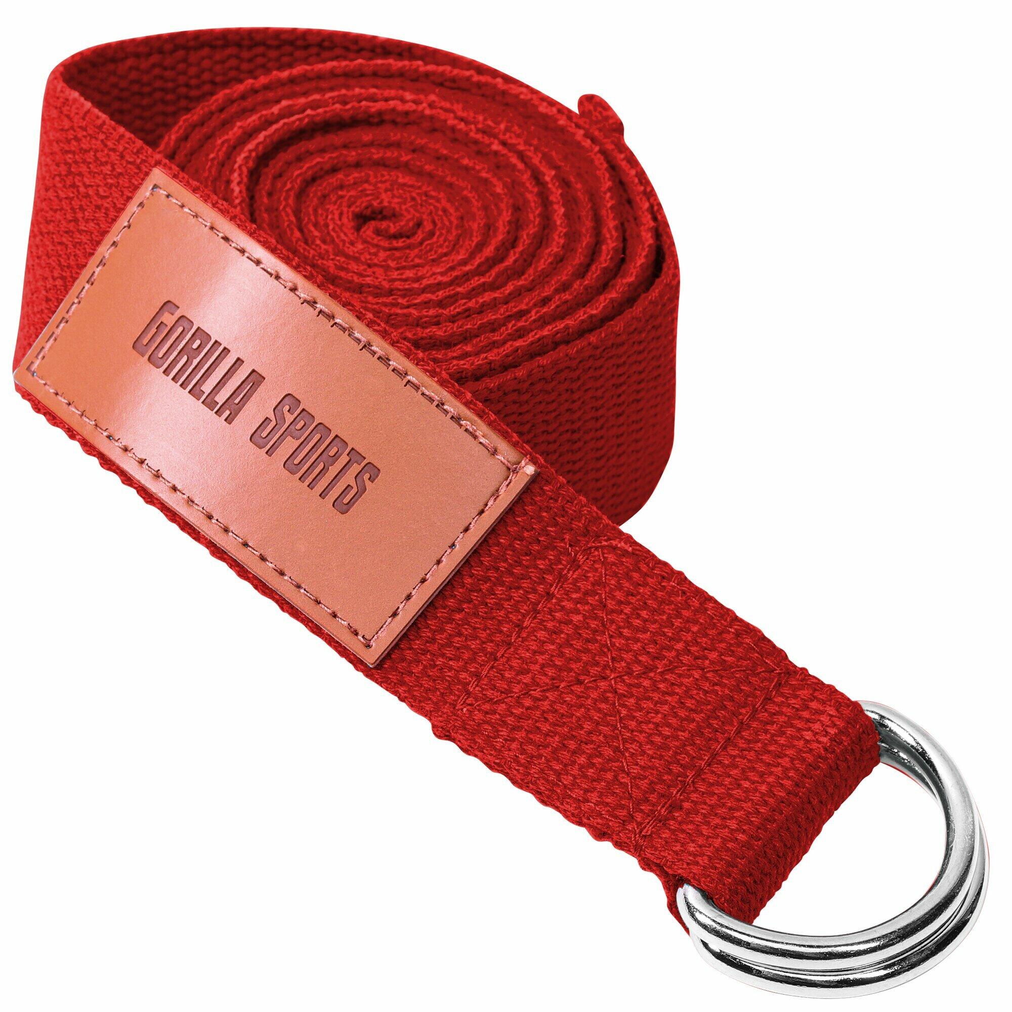 SANGLE DE YOGA 100% COTON / SANGLE POUR ÉTIREMENTS | YOGA | PLUSIEURS COULEURS A 2/7