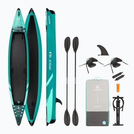 Kayak gonflable haute pression 2 places AQUASTIC Cortez 13'9
