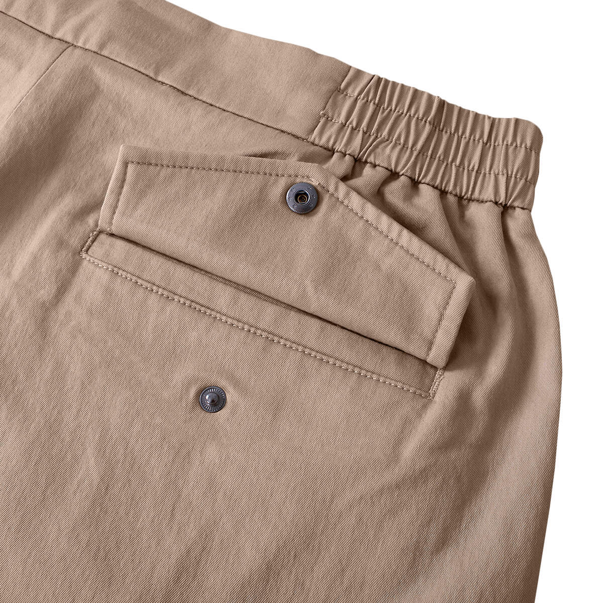 Calvin Klein Mens CK Comfy Hybrid Shorts - Khaki - 34" Waist 4/7