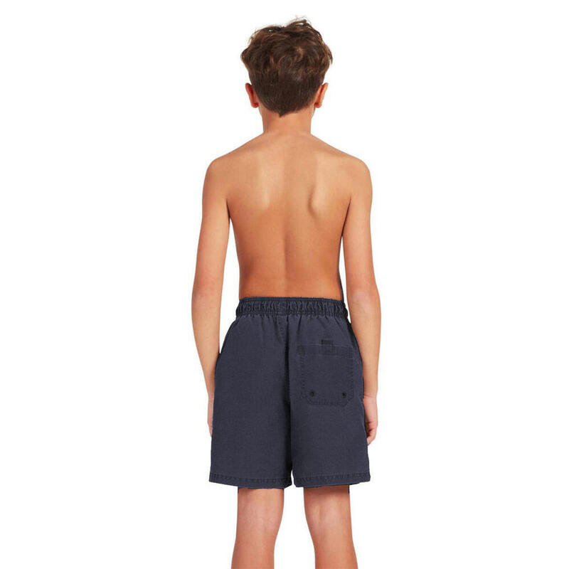 Short Zoggs Mosman délavé Ecodura 15 pouces pour garçon - Bleu marine - Taille S