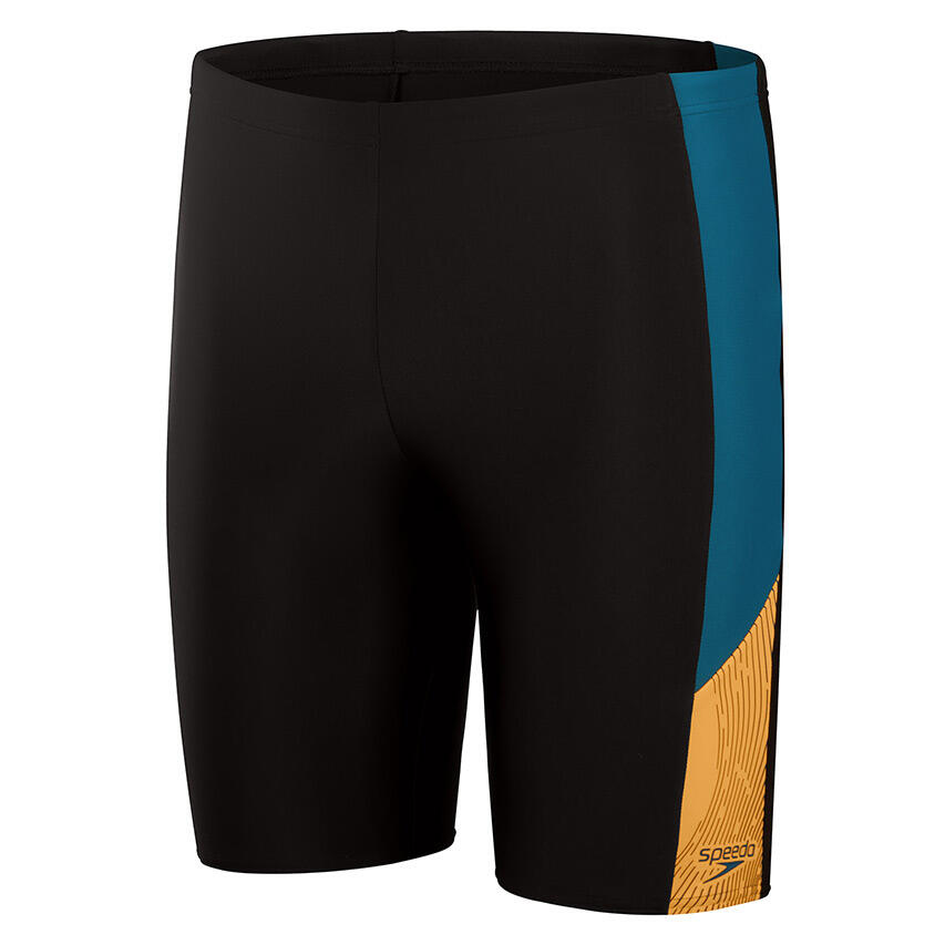 SPEEDO Speedo Heren Duik Jammer - Zwart / Blauw - UK Maat 40