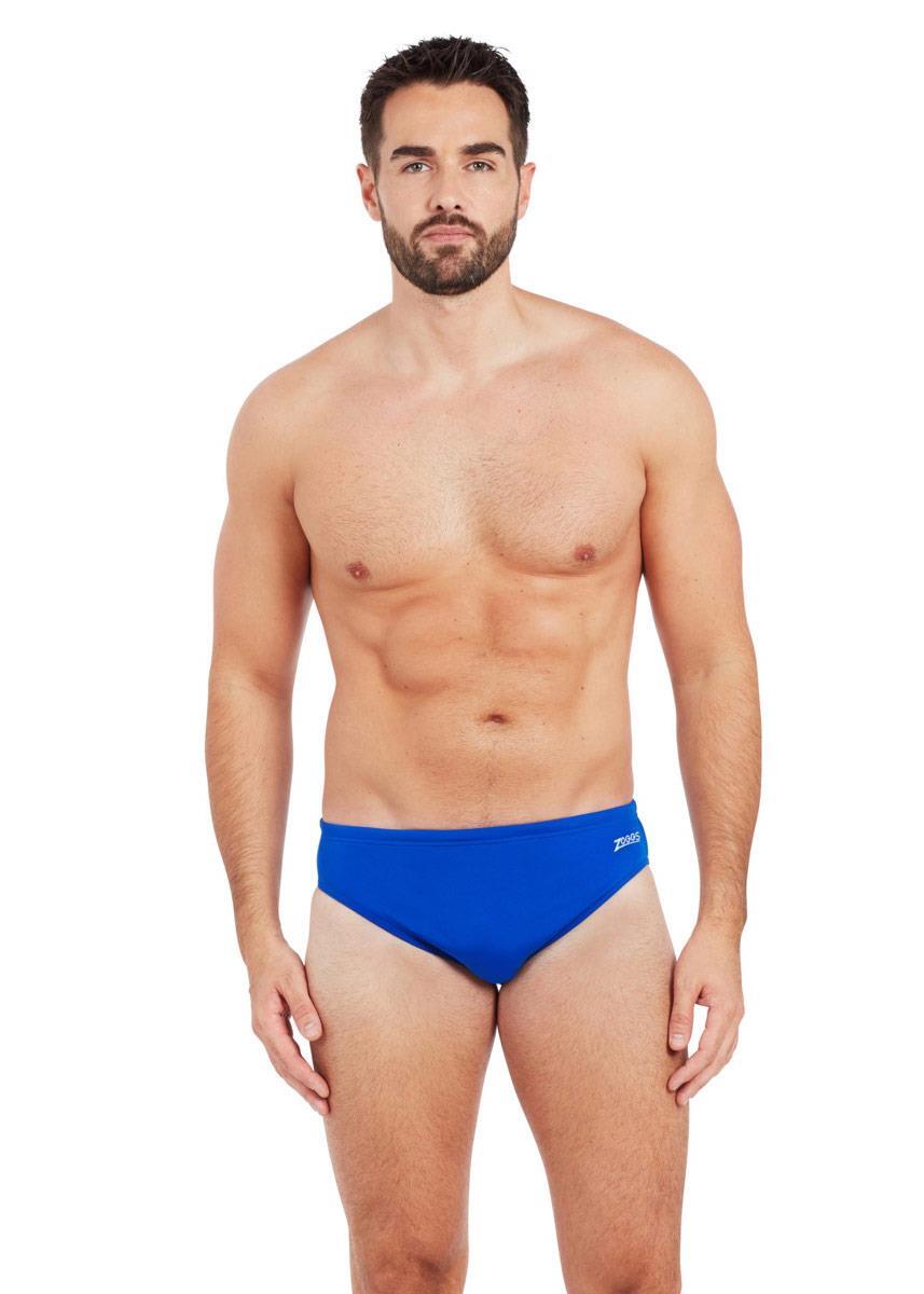 Zoggs Mens Cottesloe Racer - Royal Blue 5/6