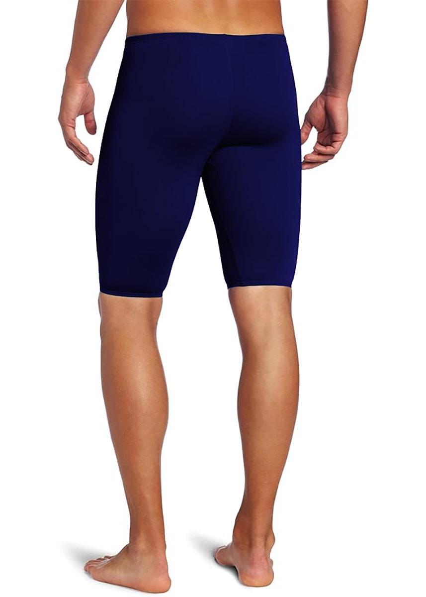 TYR Durafast Elite Solid Jammer - Blu navy - UK Taglia 28 4/5