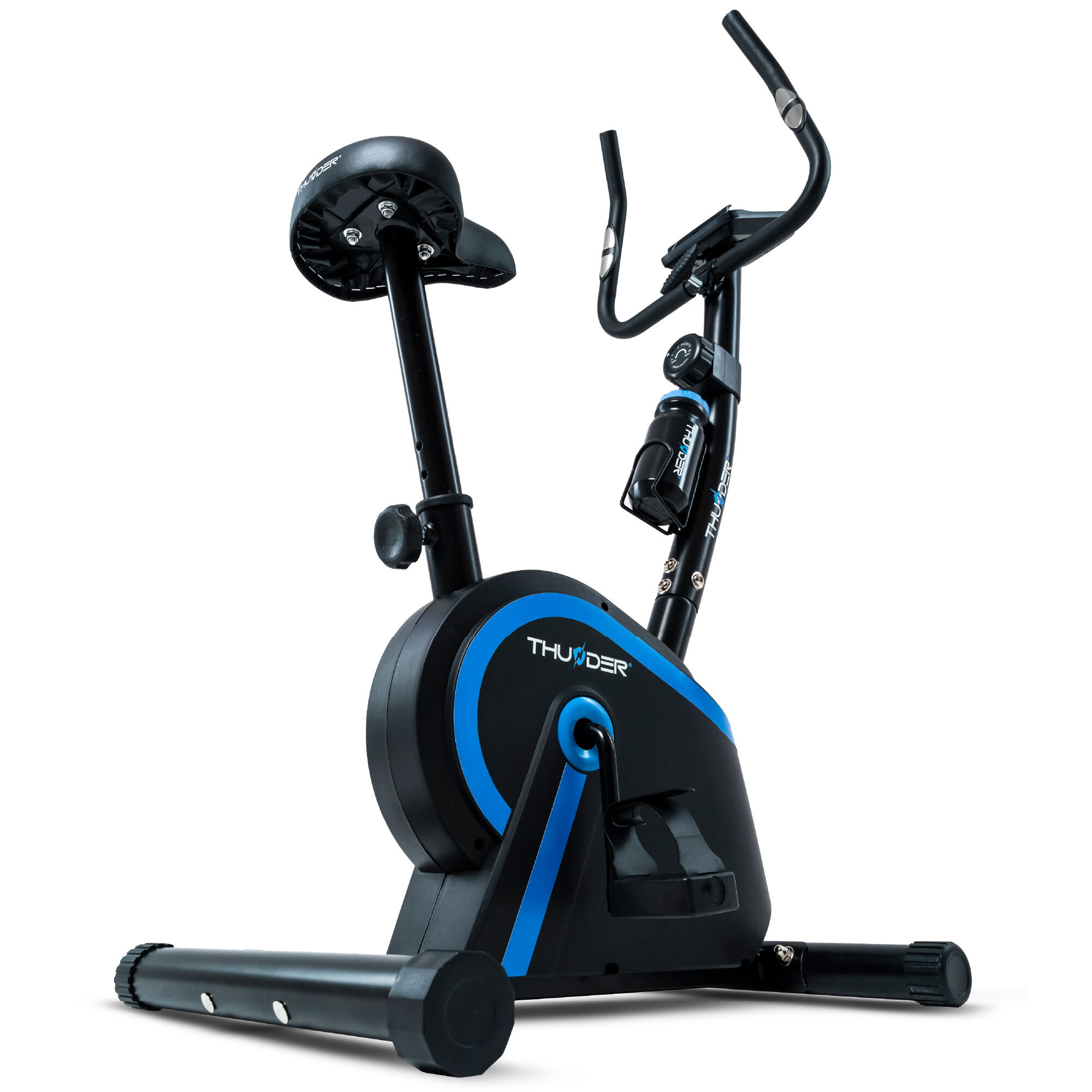 Bicicleta de treino magnética thunder micrus 120 kg