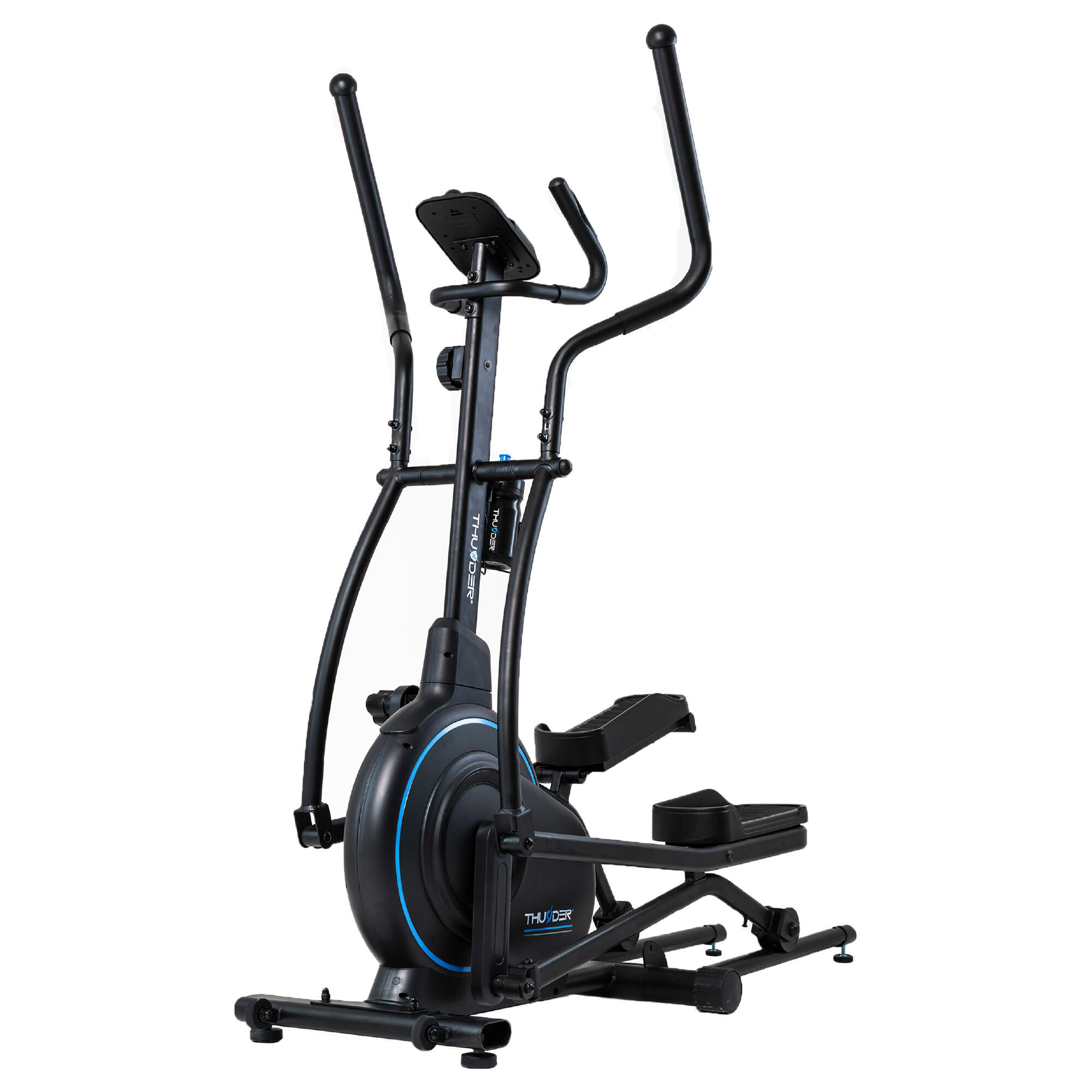 Thunder - Vélo Elliptique Fizz Magnétique 10kg Roue D'Inertie 10 Niveaux De Résistance - Vélo Elliptique - Noir - No Size - Decathlon