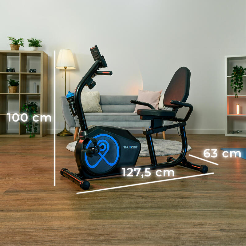 Rower magnetyczny stacjonarny Thunder JET 110 kg