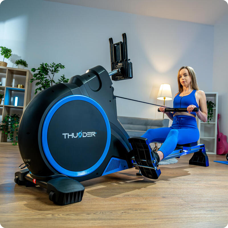 Magnetický tréninkový veslovací trenažér Thunder ARGO 120 kg