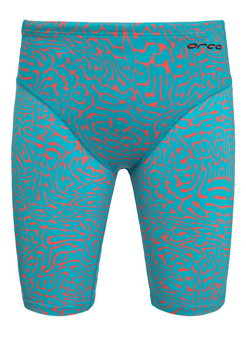 Jammer masculino orca core jammer - vermelho diploria - tamanho 40