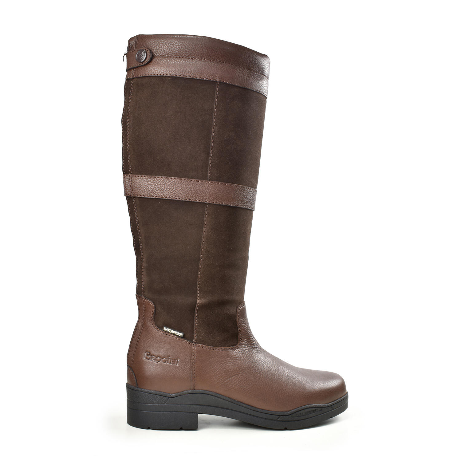 BROGINI Hollingworth Waterproof Zip Country Boot in Regular Width
