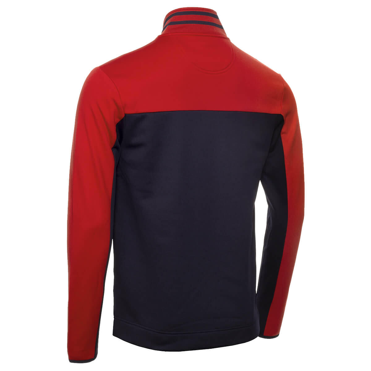 Calvin Klein Mens Retro Performance Sweater - Navy/Red - M 2/3