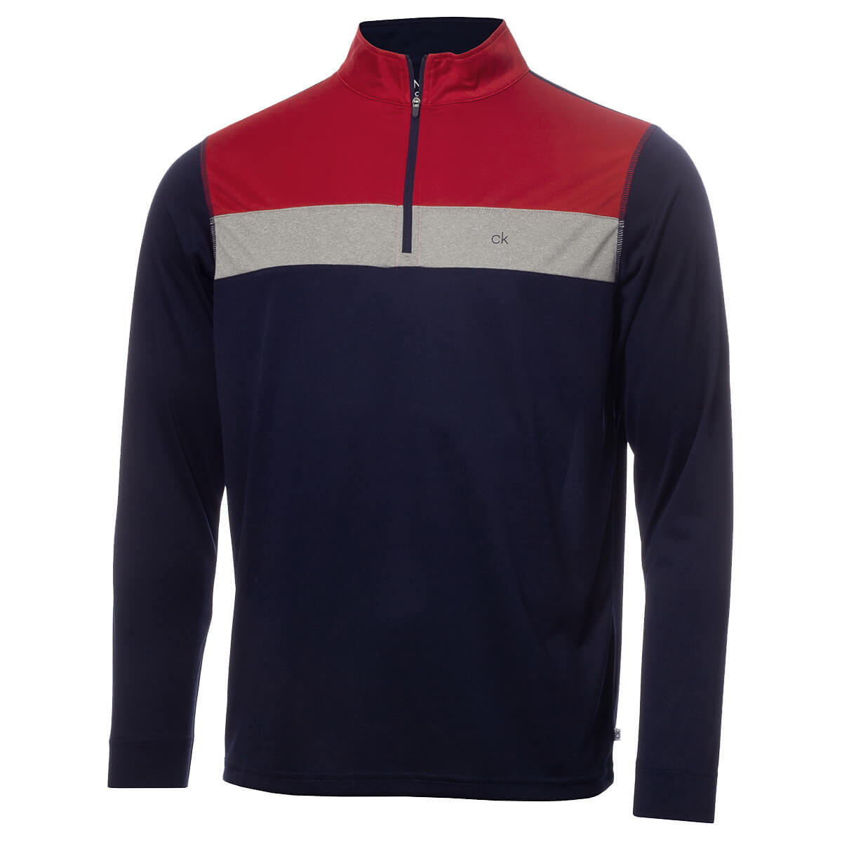 CALVIN KLEIN Calvin Klein Mens Smith River Sweater - Navy - M