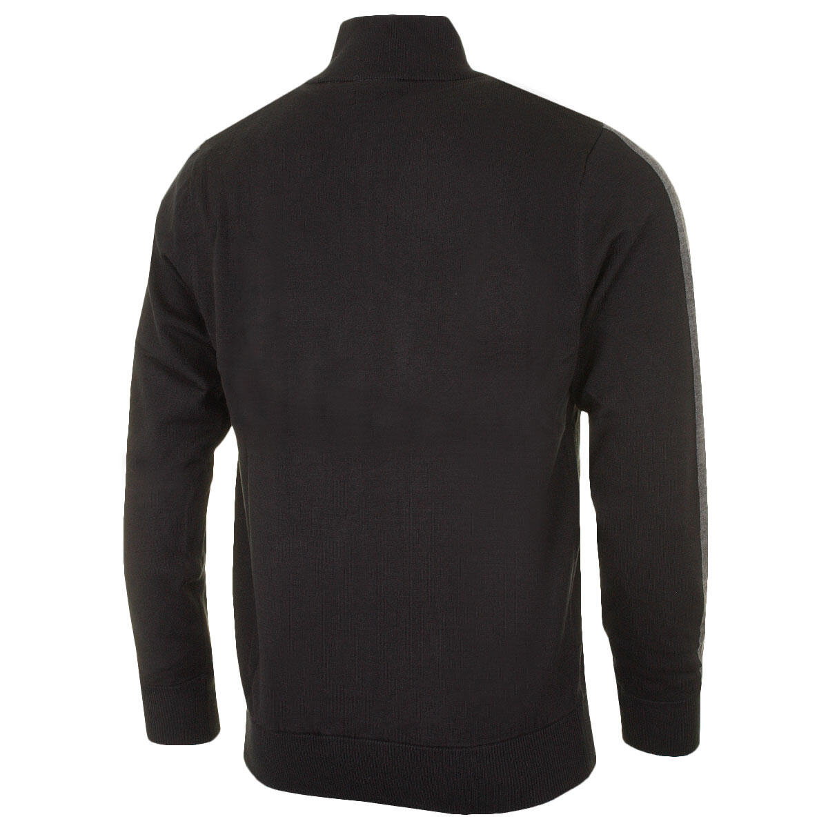 Calvin Klein Golf Mens CK Stripeblock Lined Sweater - Black - S 2/3