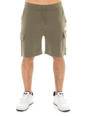 Leone easy stretch twill cargo shorts voor heren